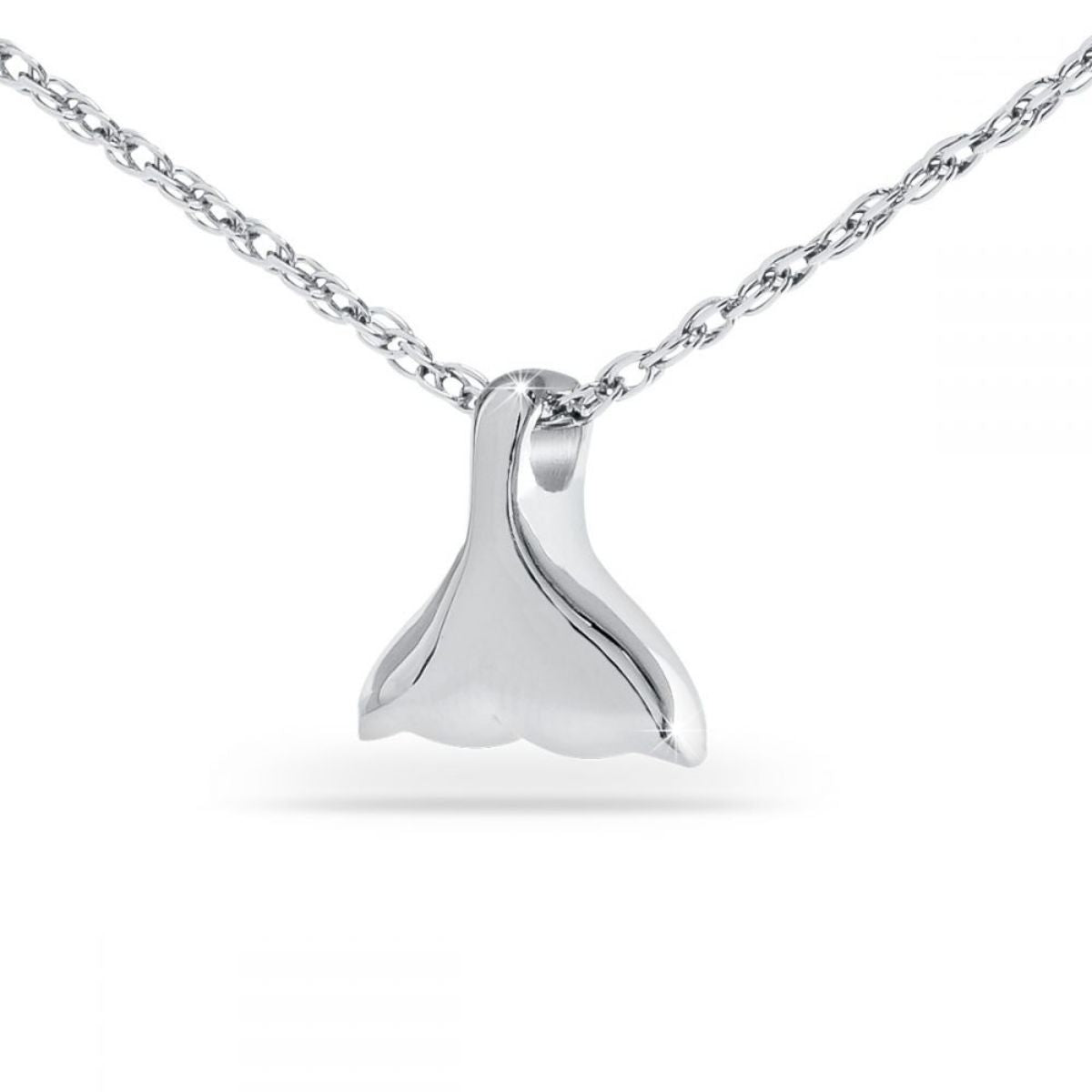 Dolphin Tail Silver Keepsake